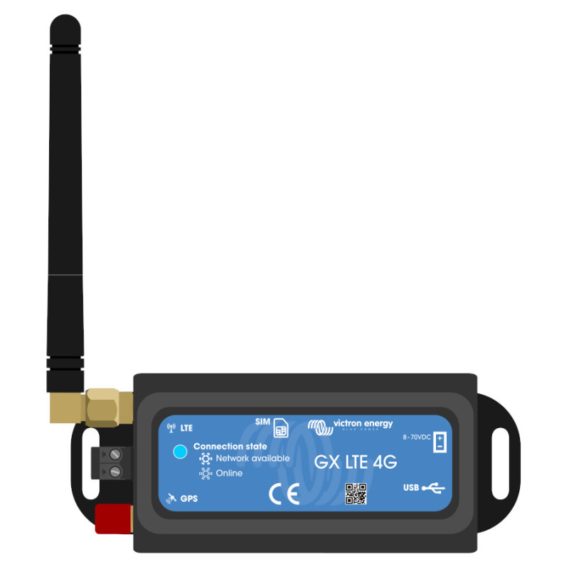 Victron GX LTE 4G-E Modem mit GPS – Mobilfunkmodul für GX-Systeme