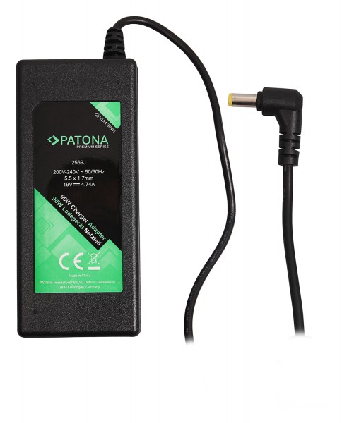 Premium Netzteil 19V 4,74A 90W f. Acer Travelmate 2400 2410 2430 2440 2490 von Patona