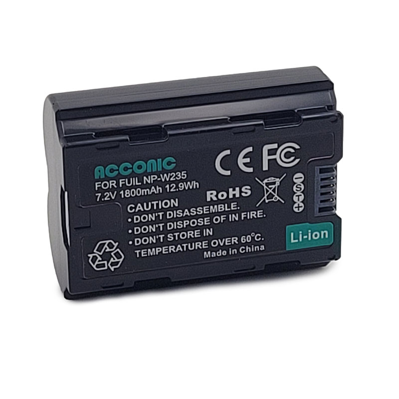 Acconic Photon Series NP-W235 Ersatz Akku für Fuji FinePix NP-W235 XT-4 Fujifilm – Bild 3
