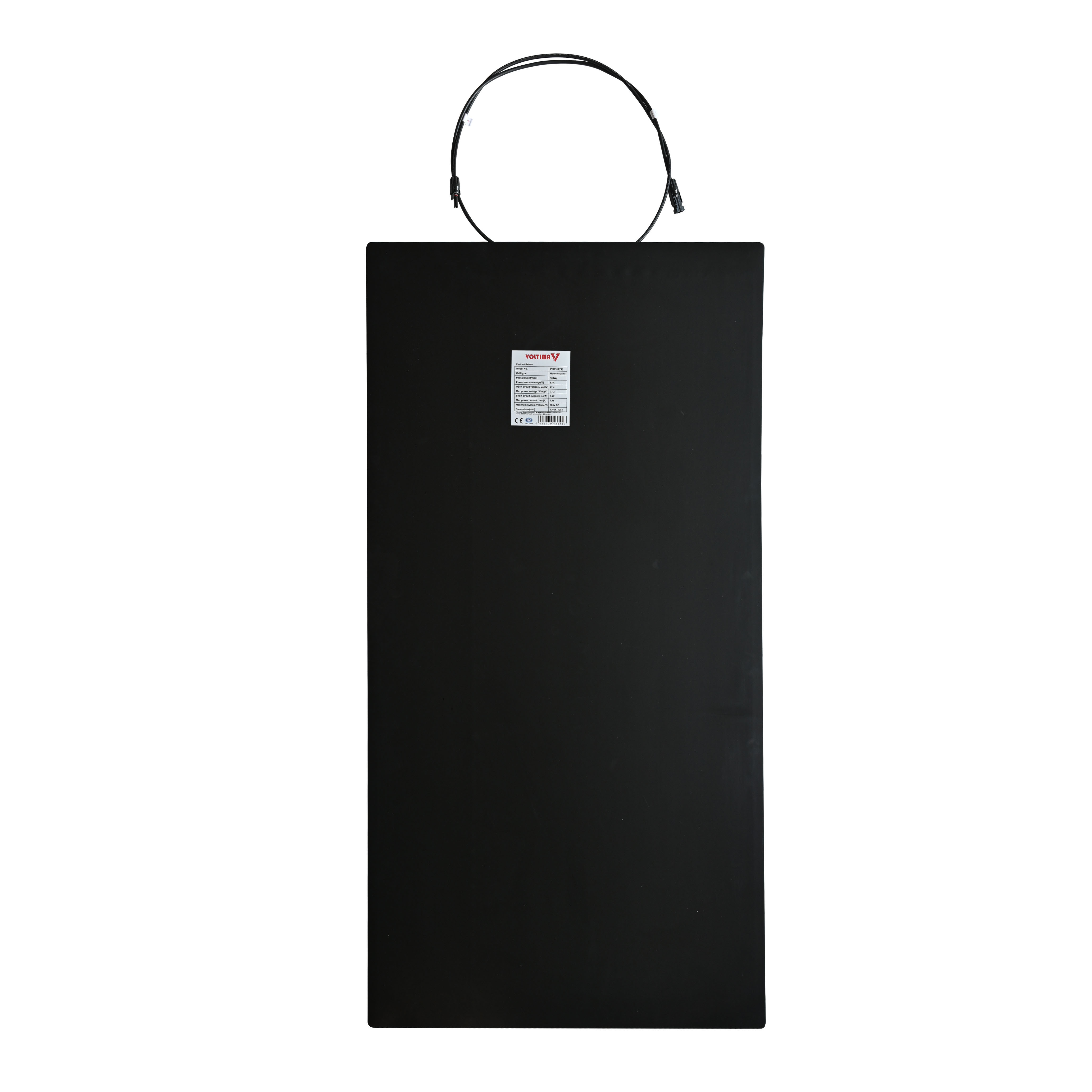 VOLTIMA Prima PSM180(F2) Flexible Solarmodul 180 Watt Monokristallin – Bild 3