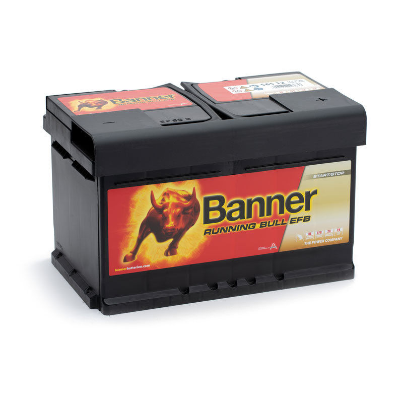 Banner 565 12 Running Bull EFB Autobatterie 65Ah 565 500 065