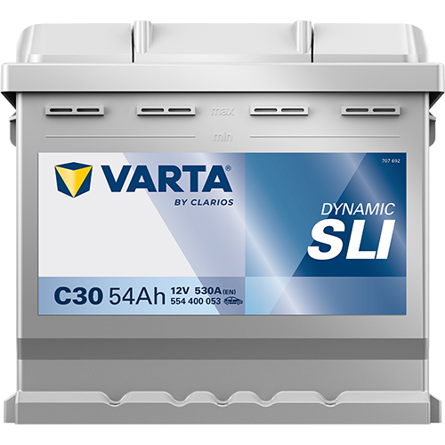 Varta C30 Dynamic SLI 554 400 053 Autobatterie 54Ah (Silver Dynamic) – Bild 4