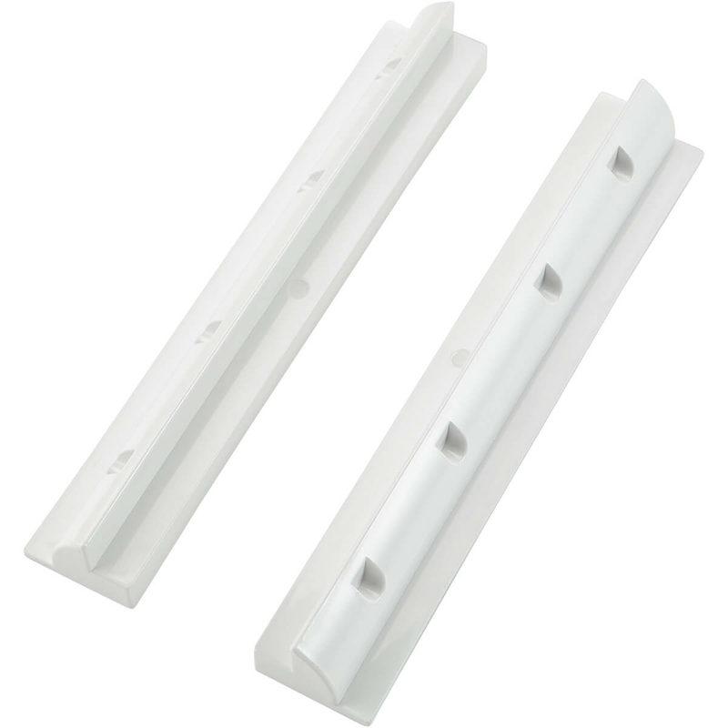 VOLTIMA 2-teilig langes Haltespoiler für Solarmodule (weiss)
