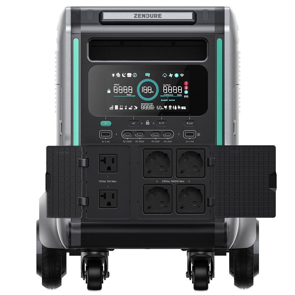 Zendure SuperBase V6400 Powerstation 6438Wh Semi-Solid-State – Bild 3