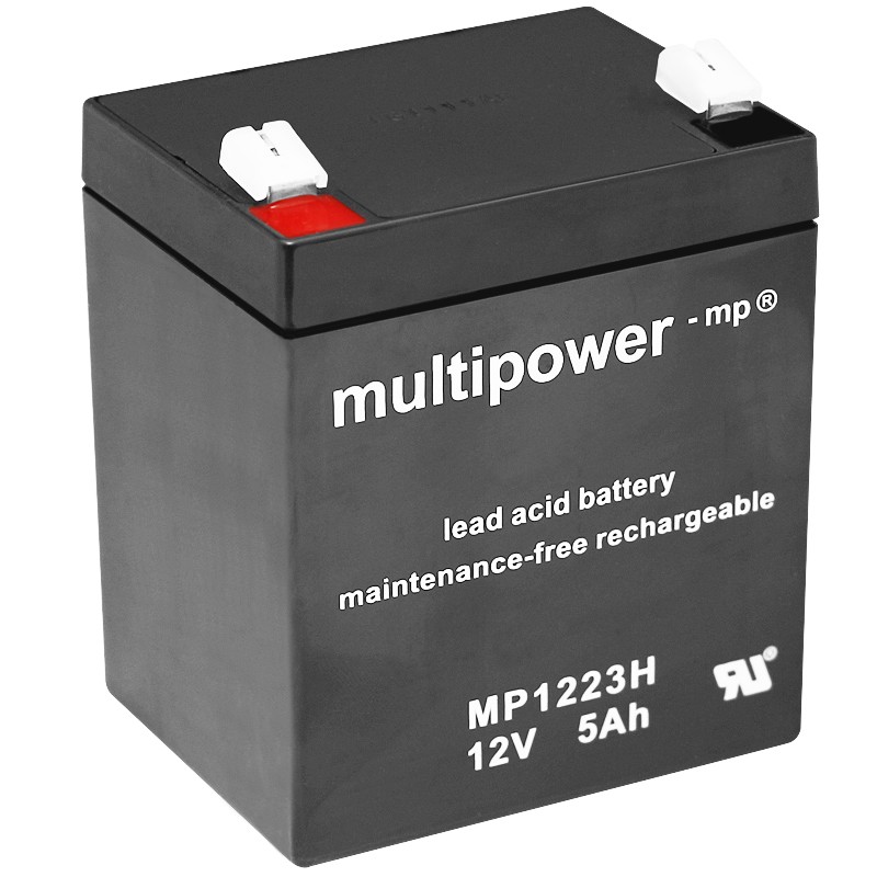 Multipower MP1223H 5Ah AGM-Batterie