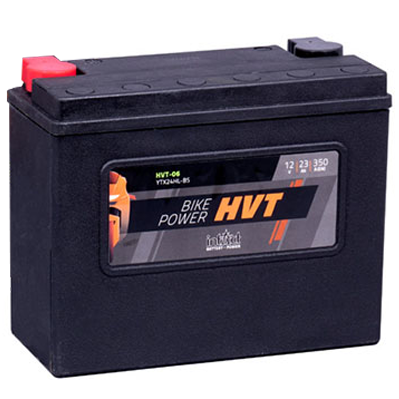 Intact HVT-06 Bike-Power HVT 22Ah Motorradbatterie (DIN 82400) YTX24HL-BS
