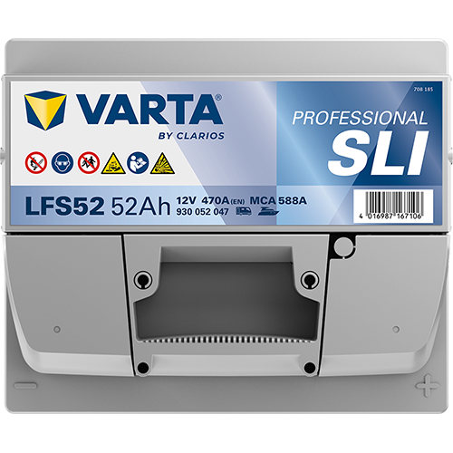 Varta LFS52 PROFESSIONAL SLI 930052047 52Ah – Bild 4