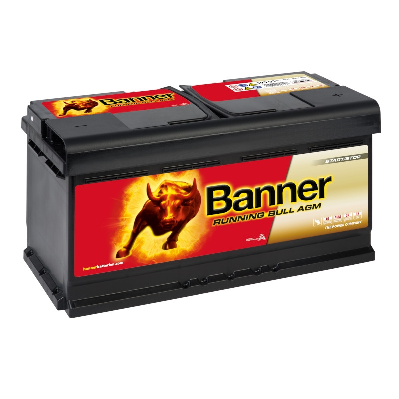 Banner 59501 Running Bull AGM 95Ah Autobatterie 595 901 085