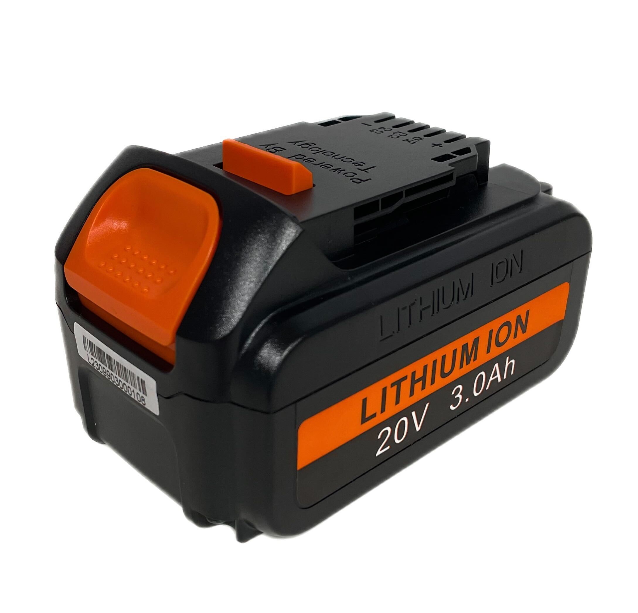 Acconic Werkzeug Akku f. Dewalt DCB206, DCB180-185, DCB200-206 18V-20V Li-ion 3Ah