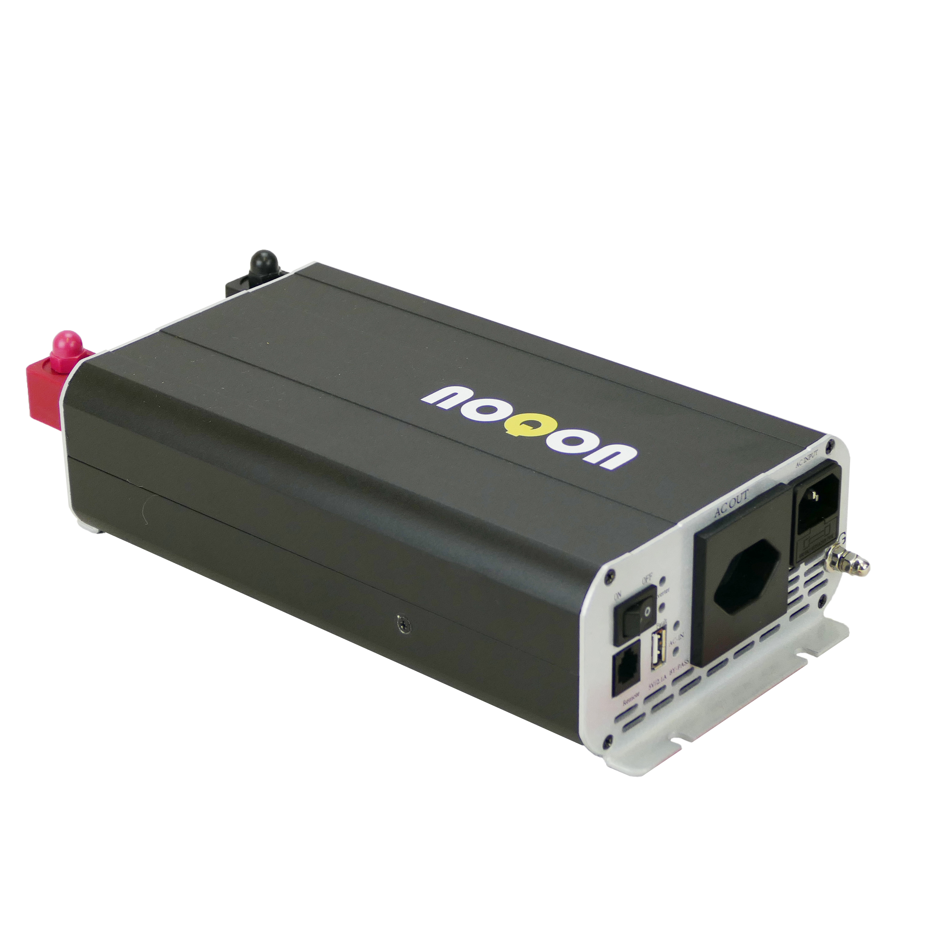 NOQON NSC1012-X 1000W/12V Sinus-Wechselrichter mit Ladegerät, NVS- und USV-Funktion