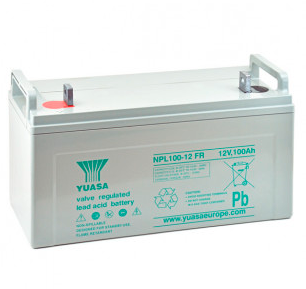 Yuasa NPL100-12FR 12V 100Ah USV-Batterie - Longlife