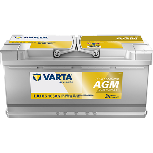 Varta LA105 Professional AGM 105AH Batterie