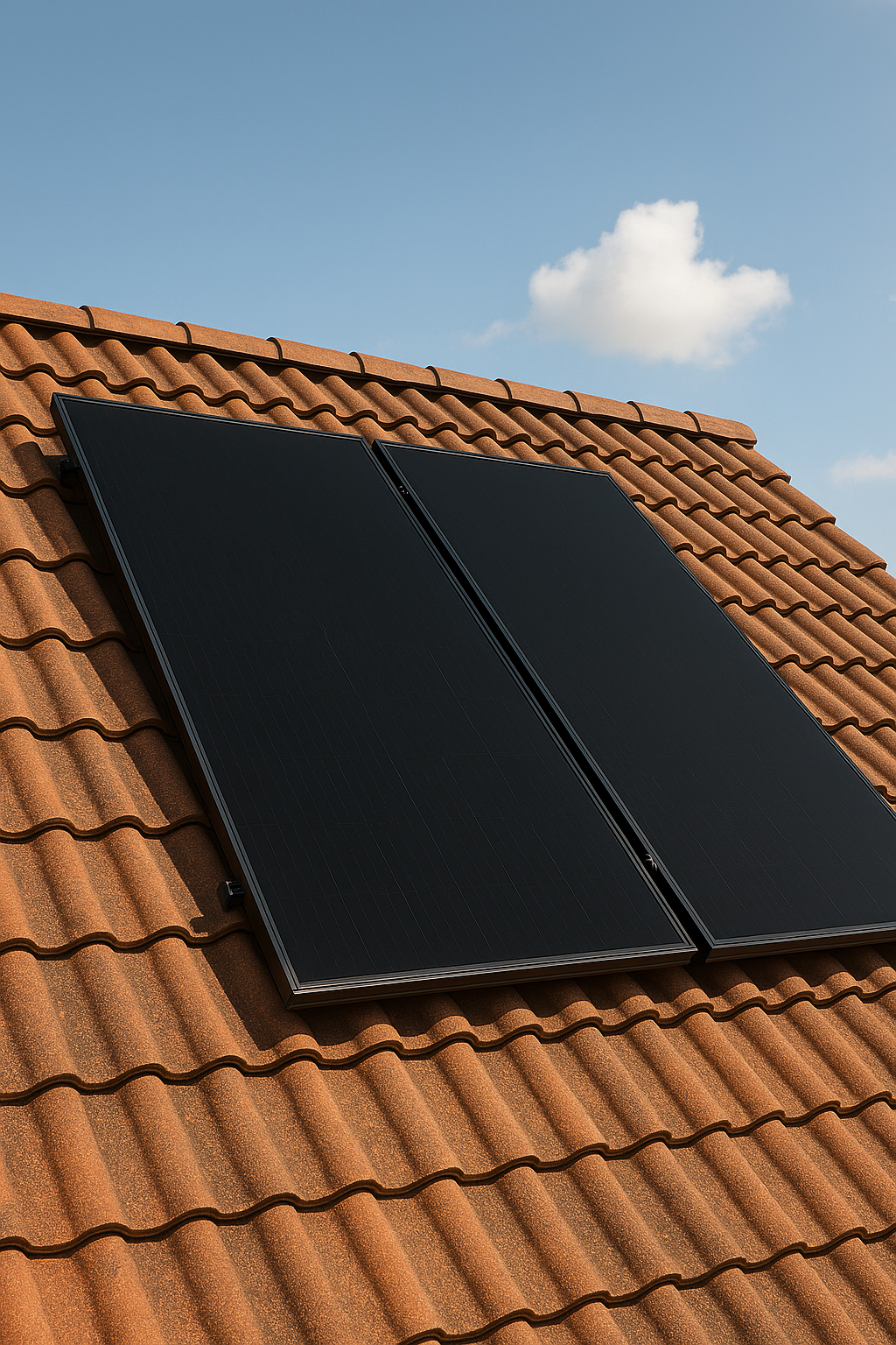 Solar Montage-Set Ziegeldach hohe Schneelast - für 2 Module – Bild 2
