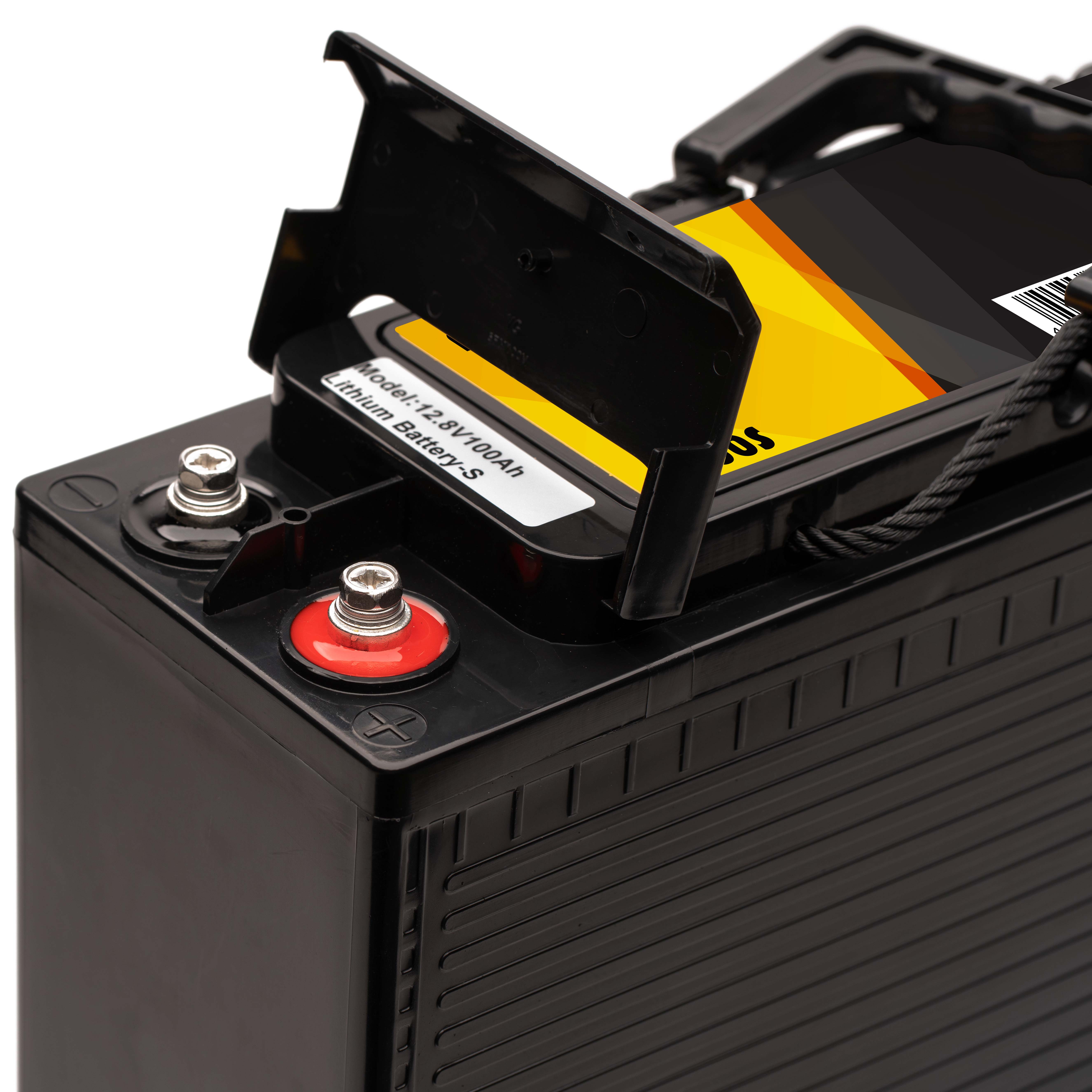 Acconic A100S LiFePO4 12V Lithium Slim Versorgungsbatterie 100Ah – Bild 3