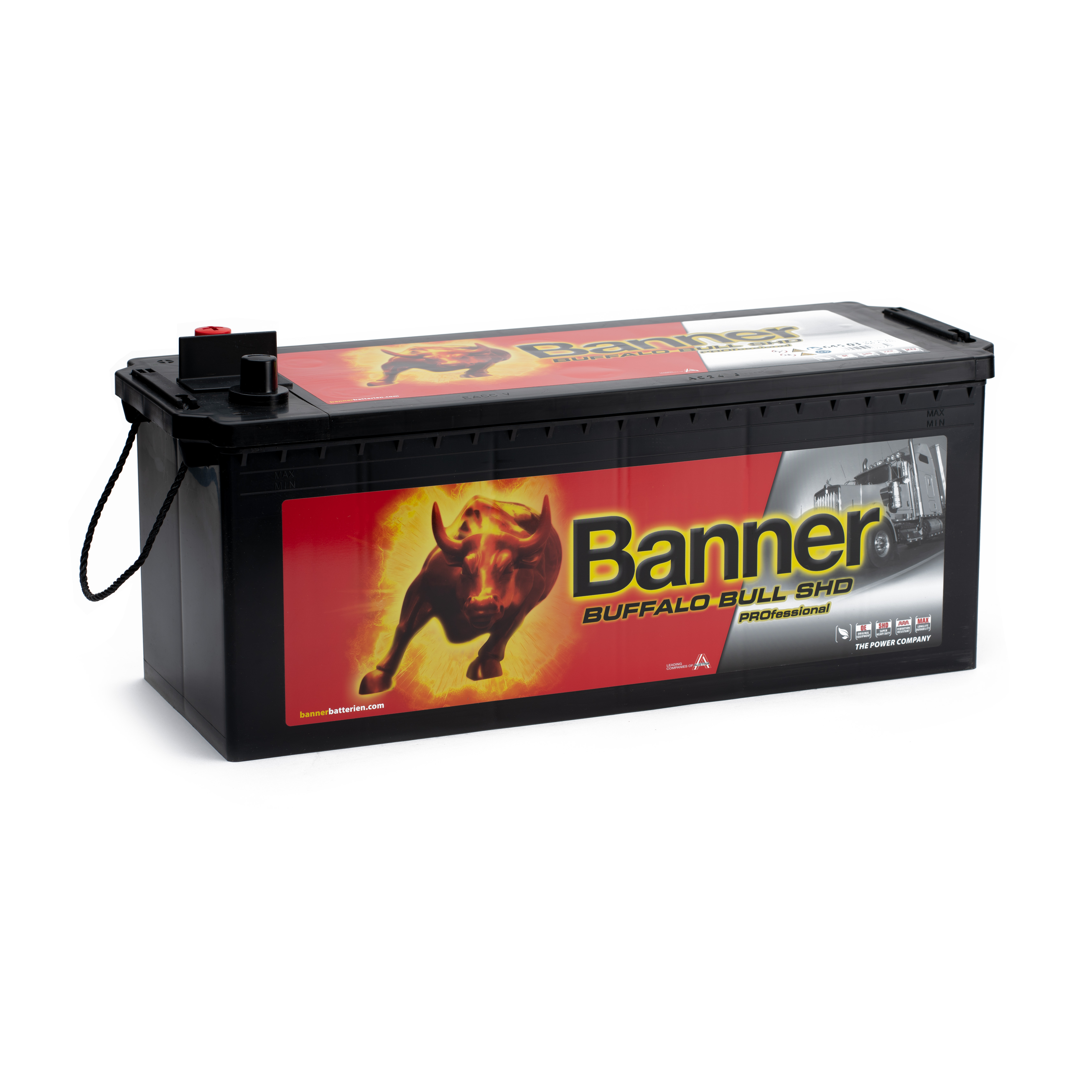 Banner 64503 Buffalo Bull Professional SHD 145Ah LKW Batterie