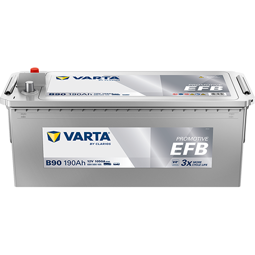 VARTA B90 ProMotive EFB 690 500 105 LKW-Batterie 190Ah