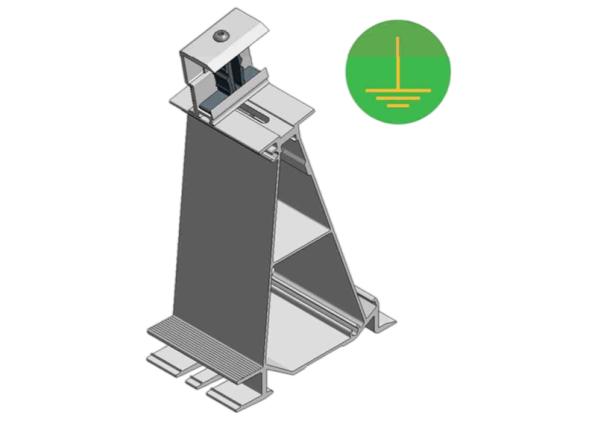 Solar Montage-Set Flachdach - für 2 Module