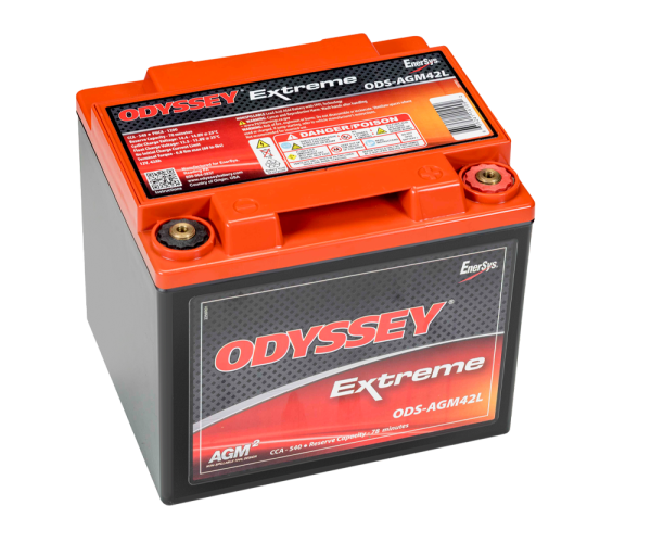 EnerSys ODS-AGM42L (PC1200) Odyssey 42Ah Motorradbatterie