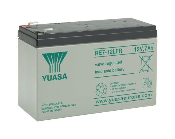 Yuasa RE7-12LFR 12V 7Ah AGM-Batterie