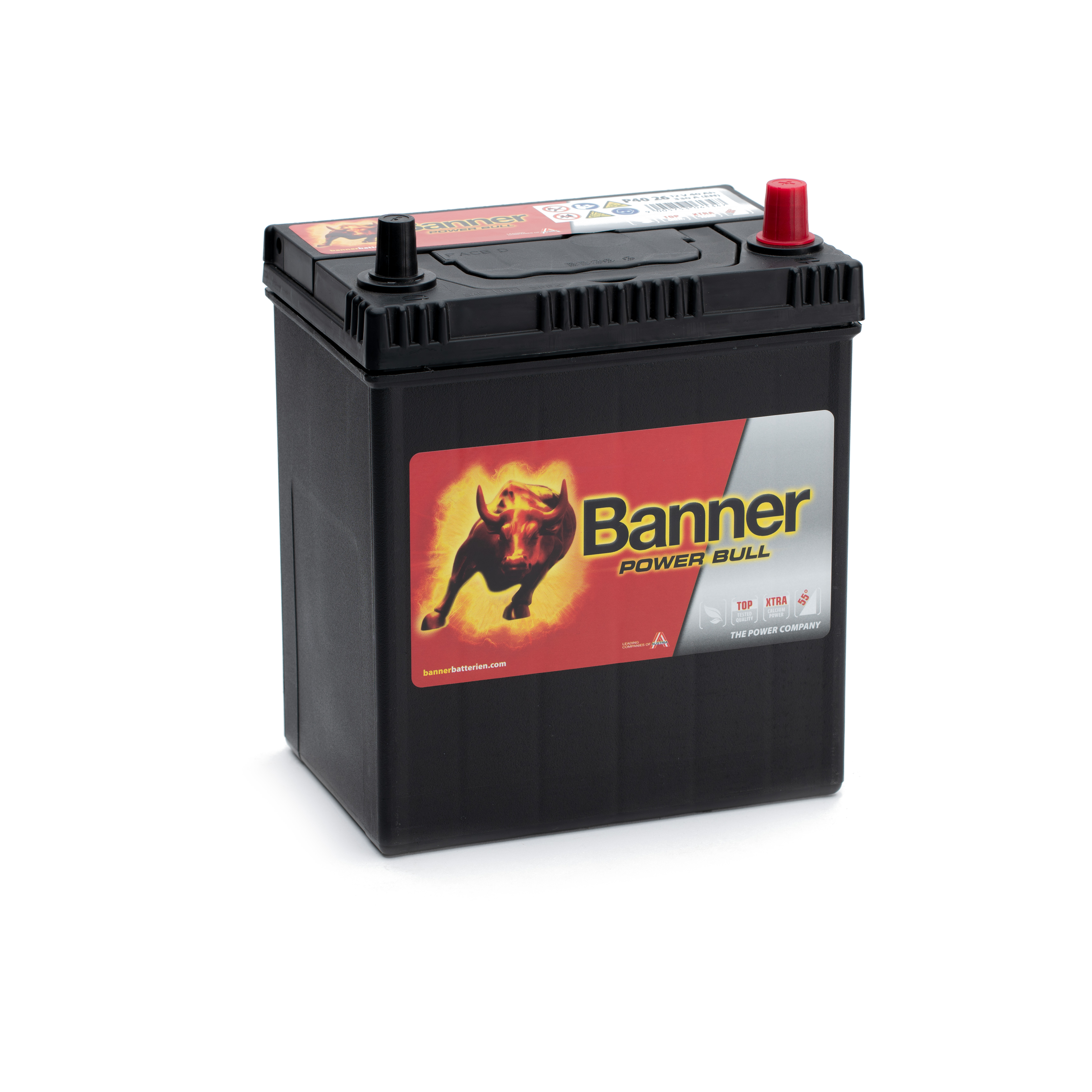 Banner P4026 Power Bull 40Ah Autobatterie 540 126 033