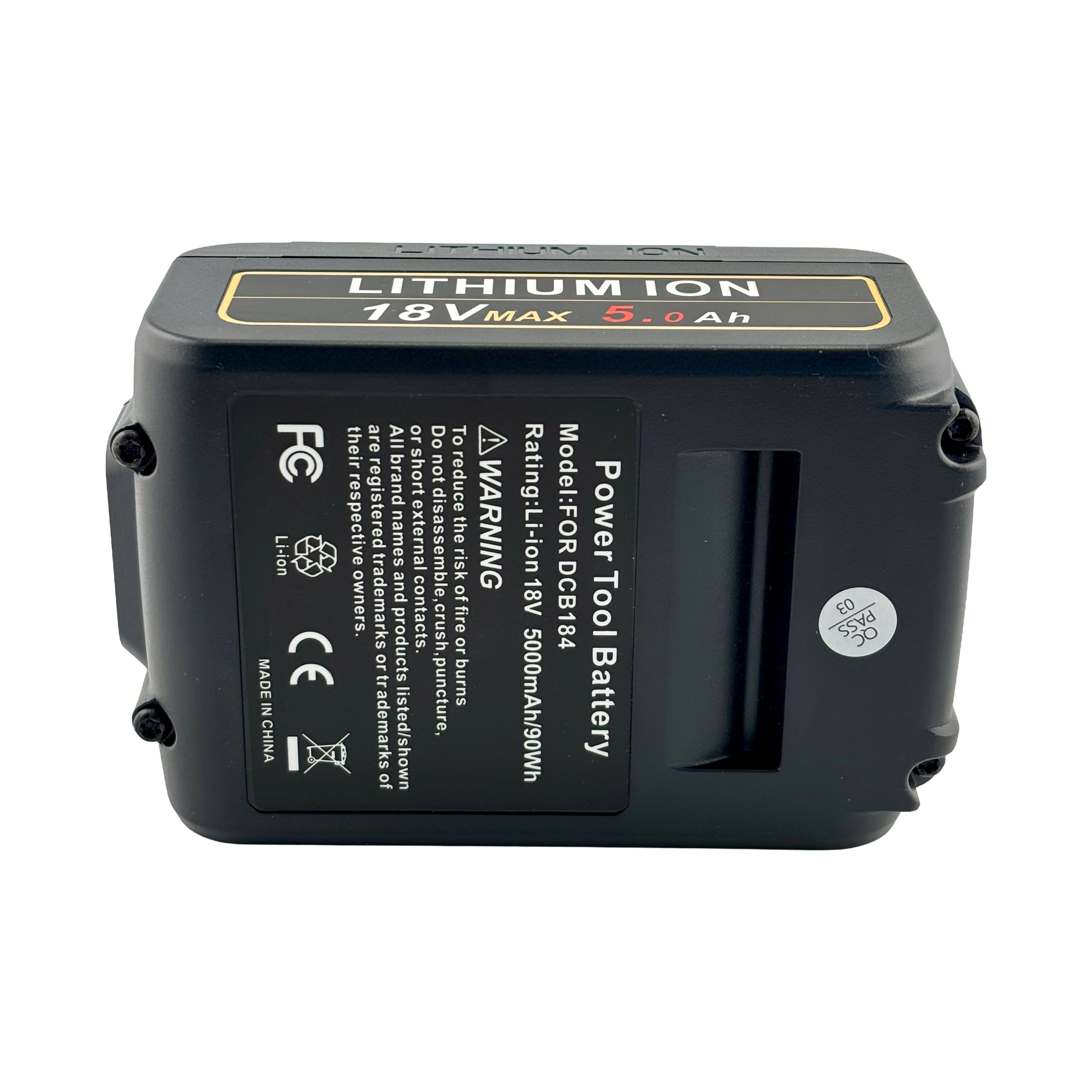 Acconic Werkzeug Akku für Dewalt DCB184 18V 5.0Ah – Bild 5