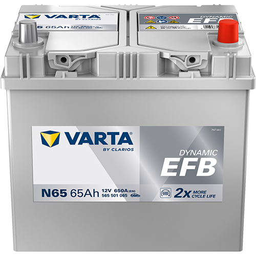 Varta N65 Dynamic EFB 565 501 065 Autobatterie 65Ah (Blue Dynamic)