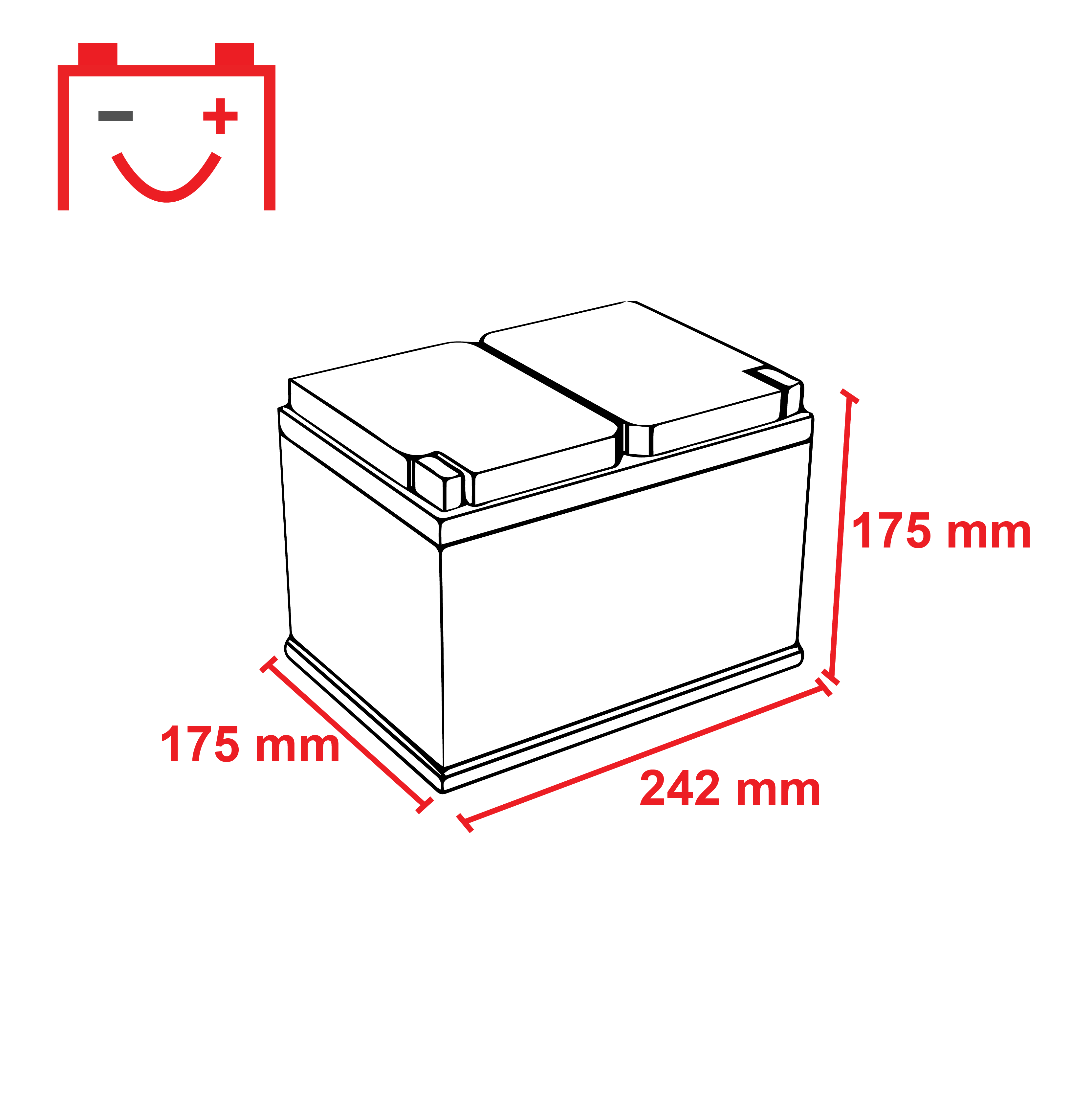 Voltic VP56077 Perfomance 60Ah Autobatterie 560 409 054