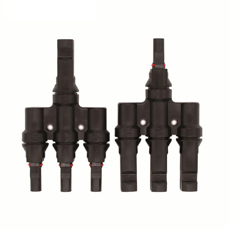 VOLTIMA Solar-Verbindungsadapter für 4-6mm² Solarkabel (3auf1) (T) VC4