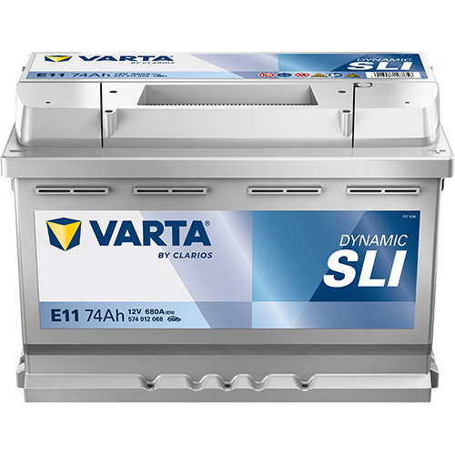 Varta E11 Dynamic SLI 574 012 068 Autobatterie 74Ah (Blue Dynamic)
