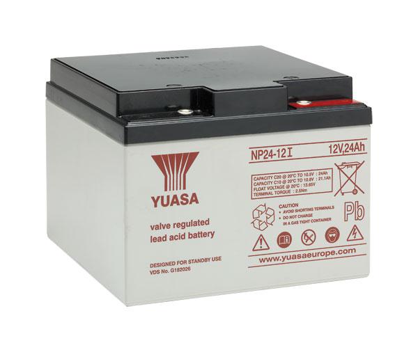 Yuasa NP24-12I 12V 24Ah USV-Batterie