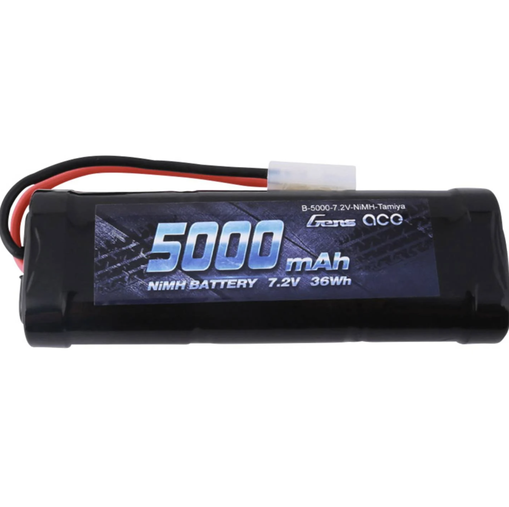 Gens ace 5000mAh 7.2V NIMH Batterie mit Tamiya Stecker B-5000-7.2V-NiMH-Tamiya