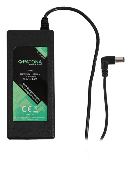 Premium Netzteil 19,5V 4,62A 90W f. Dell Inspiron E1405 E1505 E1705 von Patona