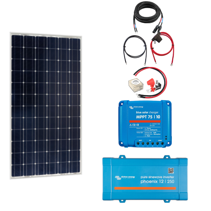 Victron Solaranlage Komplett-Set EXTRA SMALL - ohne Batterie