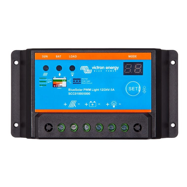 Victron BlueSolar PWM-Light Solar-Laderegler 12/24V 30A