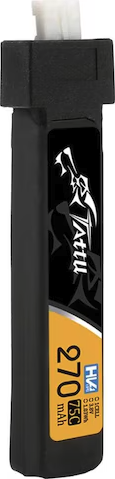 Tattu 270mAh 3.8V 75C 1S1P HV Lipo Battery Pack with JST-PHR 2.0 plug (5pcs) TAA2701S75PH5 – Bild 3