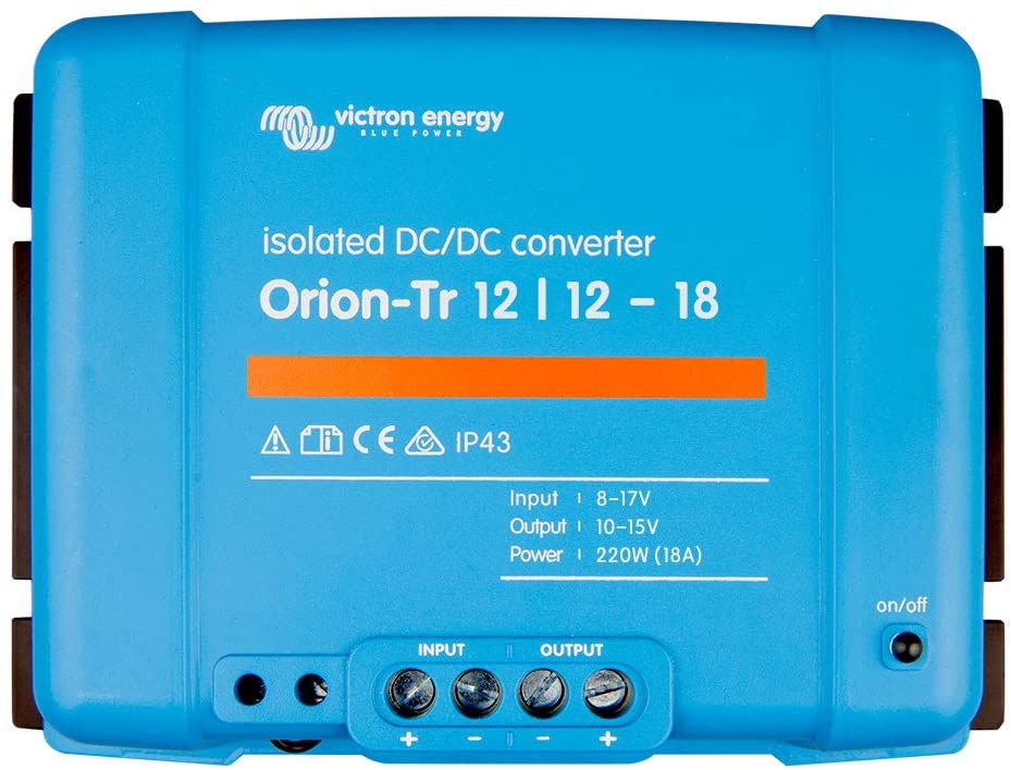 Victron Orion-Tr 12/12-18A – DC-DC Wandler 216W isoliert
