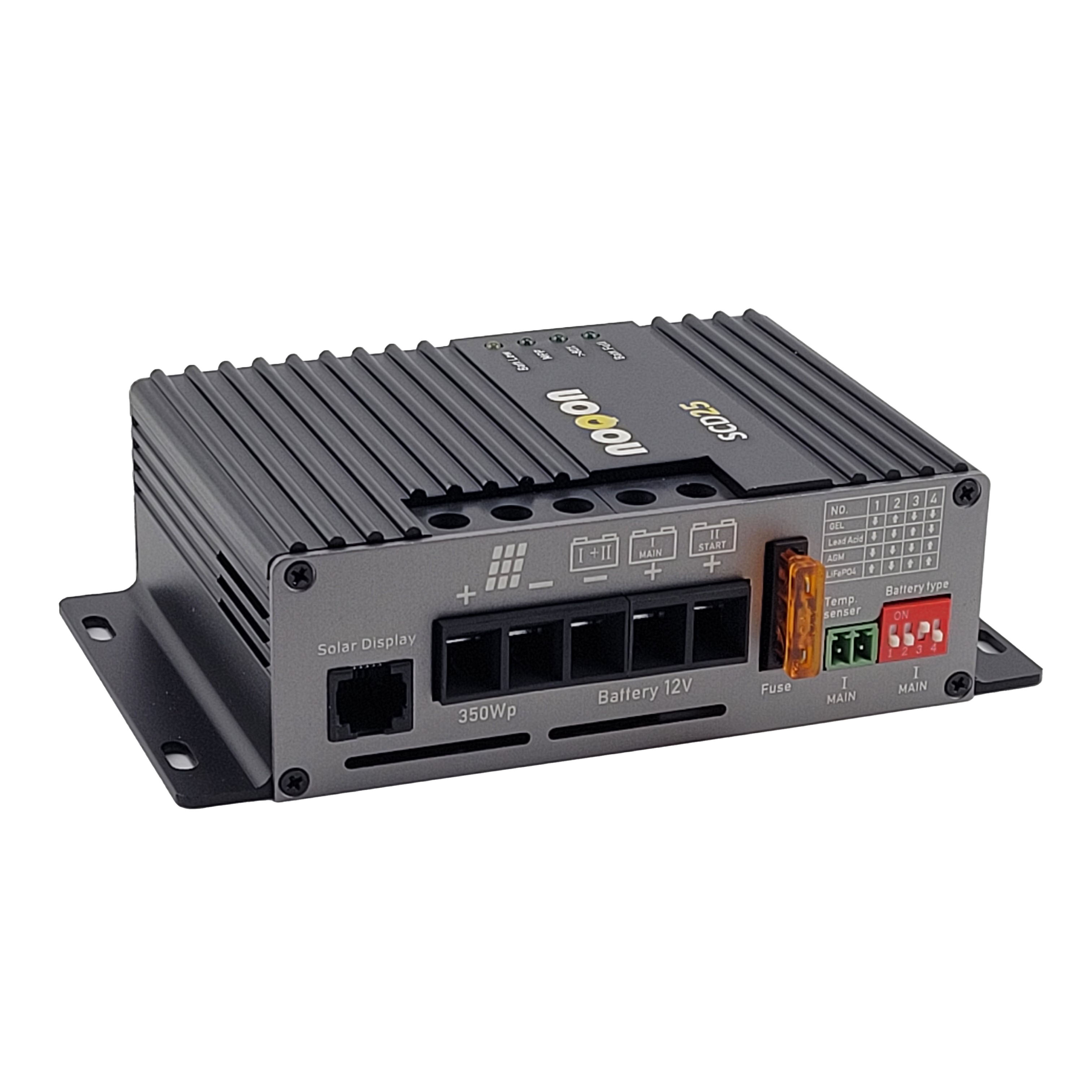 NOQON SCD25 MPPT Solar-Laderegler Dual 12V 350Wp 50V 25A – Bild 3