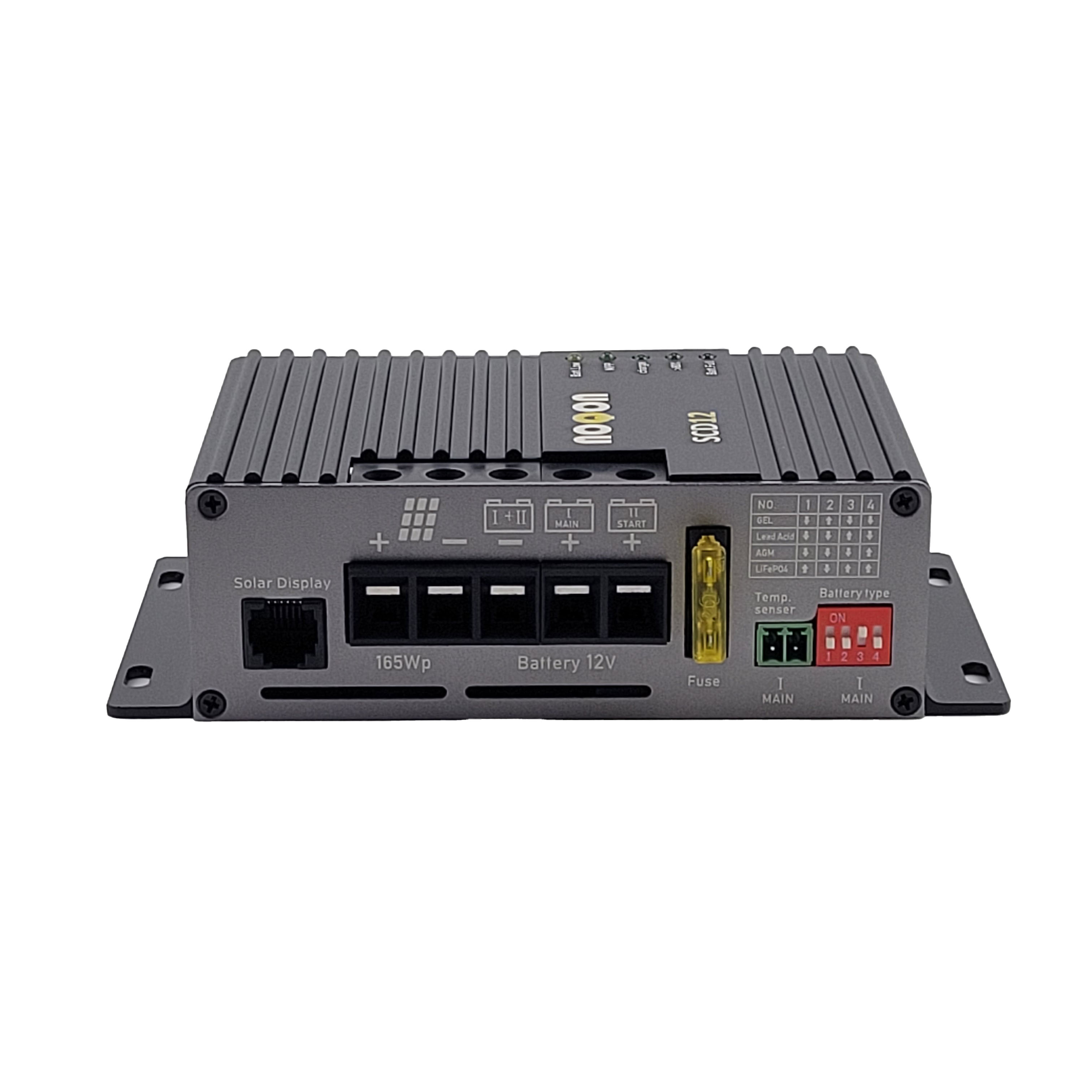 NOQON SCD12 MPPT Solar-Laderegler Dual 12V 165Wp 50V 12A – Bild 5