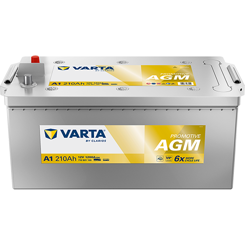 VARTA A1 ProMotive AGM 710 901 120 LKW-Batterie 210Ah