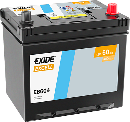 Exide EB604 Excell 60Ah Autobatterie